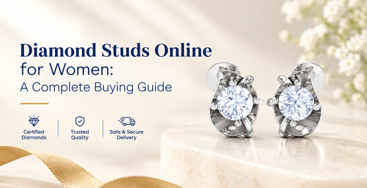 Diamond Studs Online for Women: A Complete Buying Guide