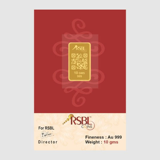 RSBL Certified 24K Gold Coin | Delivered only within Mumbai