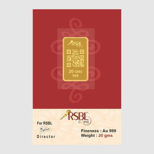 RSBL Certified 24K Gold Coin | Delivered only within Mumbai
