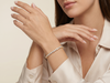 Four Prong Diamond Tennis Bracelet | Round Cut Single Row Diamond Bracelet