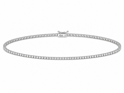 0.05 ct Round Diamond Women's Tennis Bracelet | Prong Setting