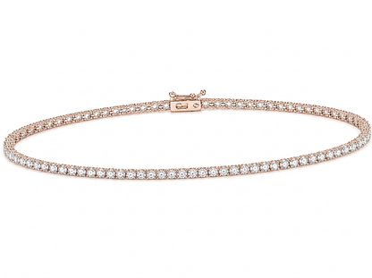 0.15 ct Round Diamond Women's Tennis Bracelet | Prong Setting