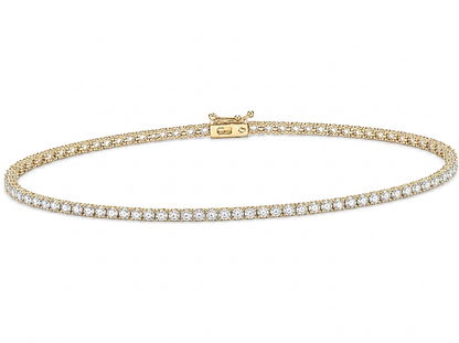 0.15 ct Round Diamond Women's Tennis Bracelet | Prong Setting