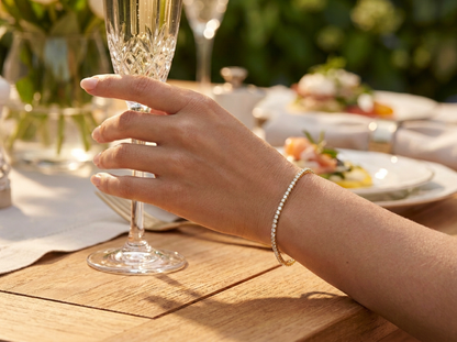 0.20 ct Round Diamond Women's Tennis Bracelet | Prong Setting
