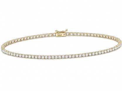 0.20 ct Round Diamond Women's Tennis Bracelet | Prong Setting