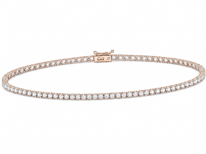 0.20 ct Round Diamond Women's Tennis Bracelet | Prong Setting