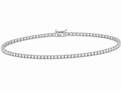 0.20 ct Round Diamond Women's Tennis Bracelet | Prong Setting