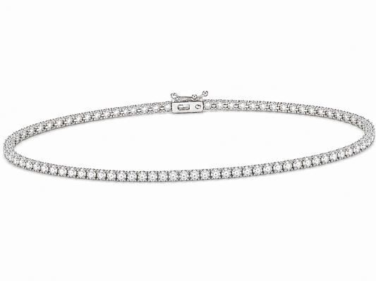 0.20 ct Round Diamond Women's Tennis Bracelet | Prong Setting