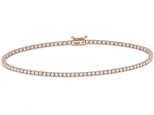 0.25 ct Round Diamond Women's Tennis Bracelet | Prong Setting