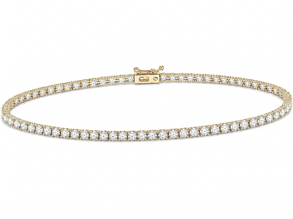 0.30 ct Round Diamond Women's Tennis Bracelet | Prong Setting
