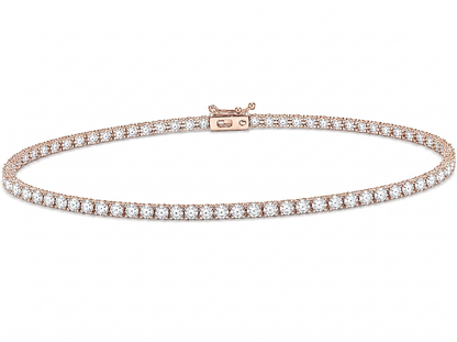 0.30 ct Round Diamond Women's Tennis Bracelet | Prong Setting