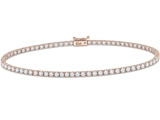 0.30 ct Round Diamond Women's Tennis Bracelet | Prong Setting