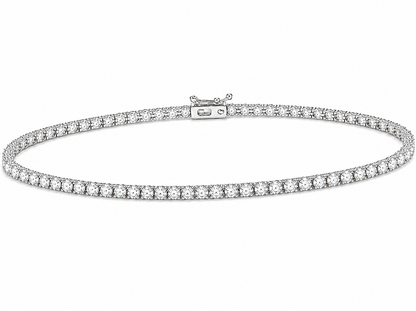 0.30 ct Round Diamond Women's Tennis Bracelet | Prong Setting