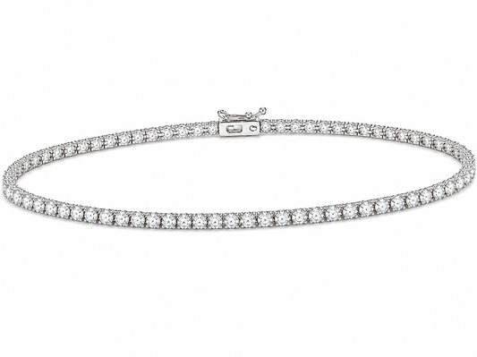 0.30 ct Round Diamond Women's Tennis Bracelet | Prong Setting