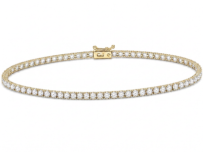 0.40 ct Round Diamond Women's Tennis Bracelet | Prong Setting
