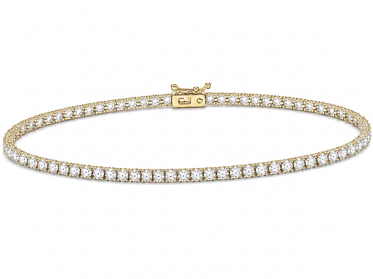 0.40 ct Round Diamond Women's Tennis Bracelet | Prong Setting