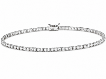 0.40 ct Round Diamond Women's Tennis Bracelet | Prong Setting