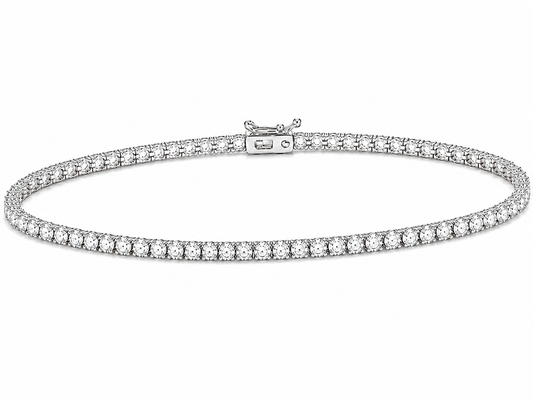 0.40 ct Round Diamond Women's Tennis Bracelet | Prong Setting