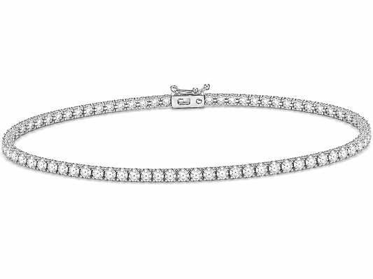 0.50 ct Round Diamond Women's Tennis Bracelet | Prong Setting