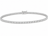 0.50 ct Round Diamond Women's Tennis Bracelet | Prong Setting