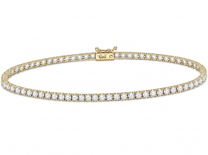 0.50 ct Round Diamond Women's Tennis Bracelet | Prong Setting