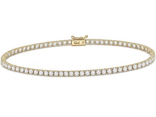 0.50 ct Round Diamond Women's Tennis Bracelet | Prong Setting
