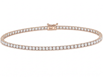 0.50 ct Round Diamond Women's Tennis Bracelet | Prong Setting