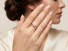 Infinity Criss-Cross Diamond Ring | Elegant 18K Gold Ring