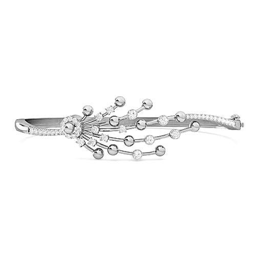 Peacock Feather Diamond Bracelet | Round Brilliant Cut Prong Set Bracelet