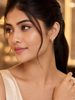 Round Cut Diamond Hoop Earrings | Modern Openwork Diamond Hoops
