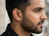 Men’s Round Diamond Cluster Stud Earrings | Multi Row Halo Disc Design