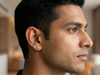 Men’s Round Diamond Stud Earrings | Hexagon Bezel Modern Design