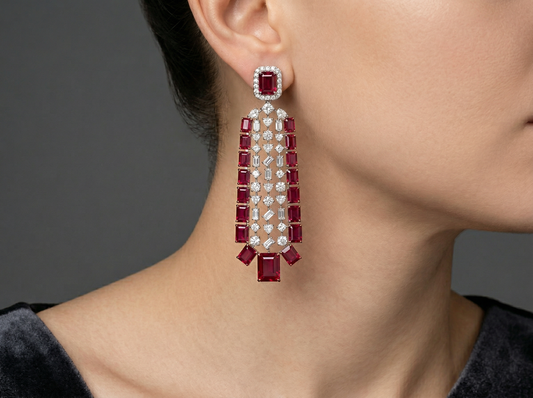 Scarlet Link Diamond Necklace Set