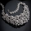 Floral Radiance Diamond Necklace Set