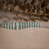 Emerald Grid Diamond Choker Set