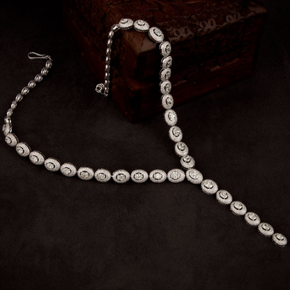 Eterna Drop Diamond Necklace Set