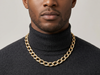 Diamond Oval Link Chain for Men | Pavé Diamond-Set Elongated Link Design