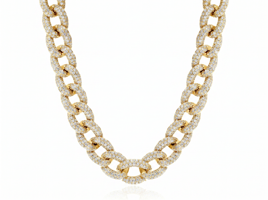 Diamond Cuban Link Chain | Bold Luxury Statement Necklace