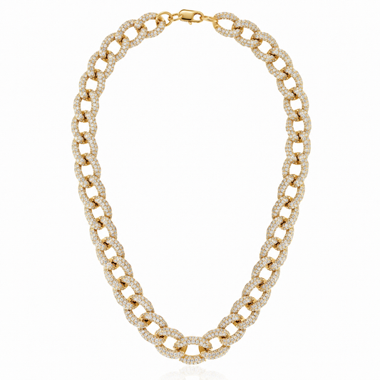 Diamond Cuban Link Chain | Bold Luxury Statement Necklace