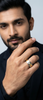 Men’s Princess Cut Solitaire Diamond Wedding Ring | Classic Solitaire Setting