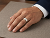 Men’s Baguette Diamond Band | Classic Minimal Setting