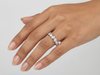 Round Brilliant Cut Diamond Bezel Eternity Ring | Modern Sleek Bezel Setting