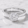 Round Cut Diamond Women's Solitaire Ring | 2ct Six Prong Classic Design