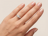 Pear Shaped Diamond Three Stone Engagement Ring | Classic Trilogy Pear Setting