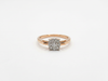 Round Diamond Women's Cluster Ring | Prong Setting