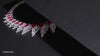 Scarlet Edge Diamond Necklace Set