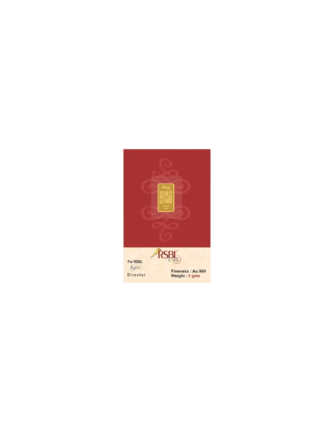 rsbl certified 24k gold coin | delivered only within mumbai