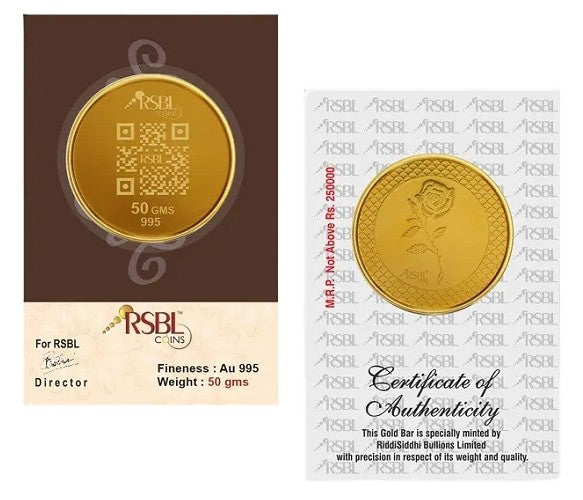 rsbl certified 24k gold coin | delivered only within mumbai